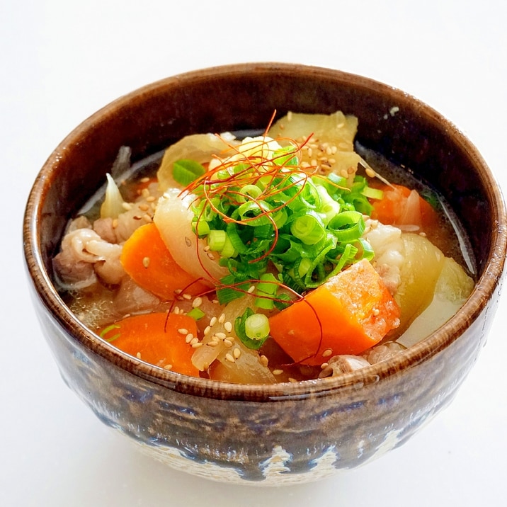 ほっこり滋味深い塩味!塩肉じゃが